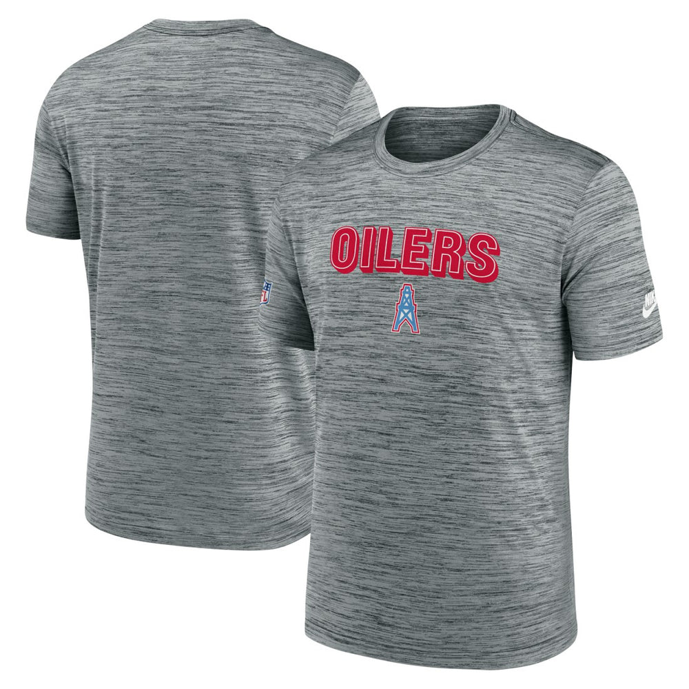 Tennessee Titans Nike Sideline Velocity Throwback Logo Dri-FIT T-Shirt