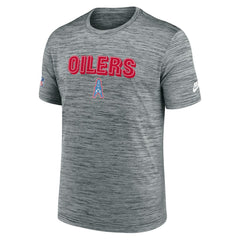 Tennessee Titans Nike Sideline Velocity Throwback Logo Dri-FIT T-Shirt