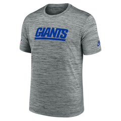 New York Giants Nike Sideline Velocity Throwback Logo Dri-FIT T-Shirt