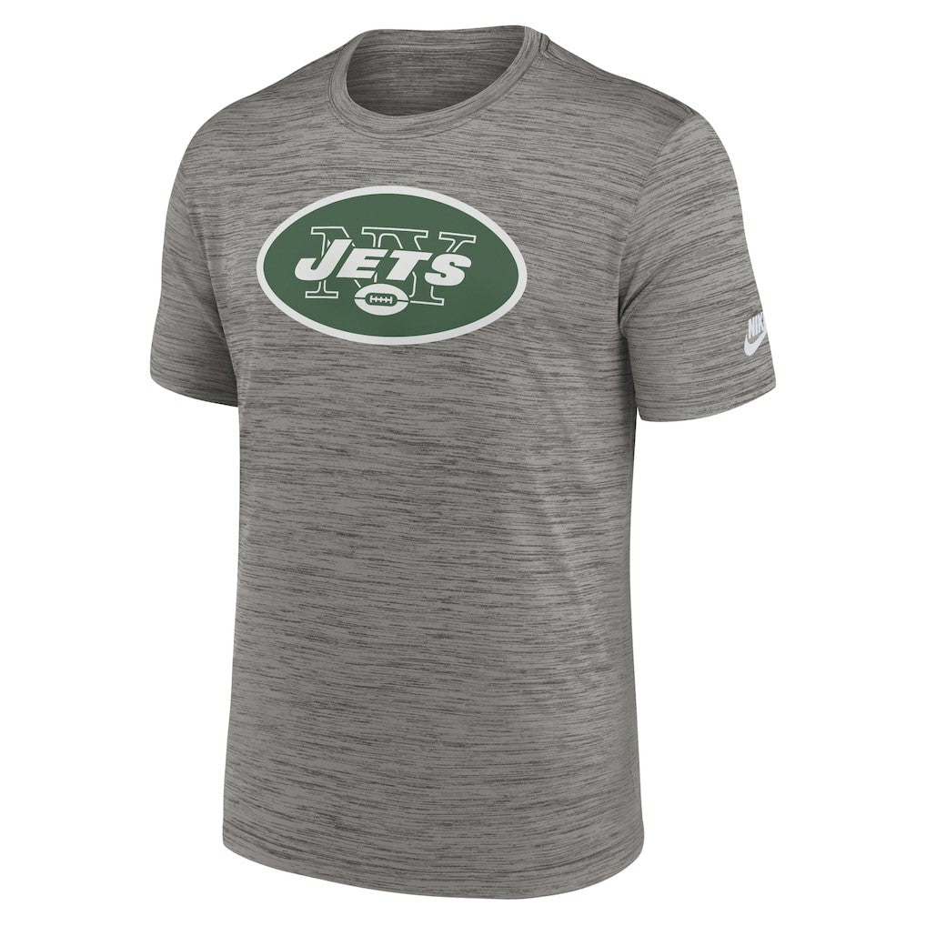 New York Jets Nike Sideline Velocity Throwback Logo Dri-FIT T-Shirt