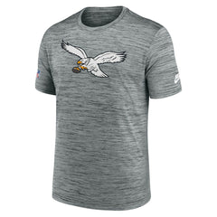 Philadelphia Eagles Nike Sideline Velocity Throwback Logo Dri-FIT T-Shirt