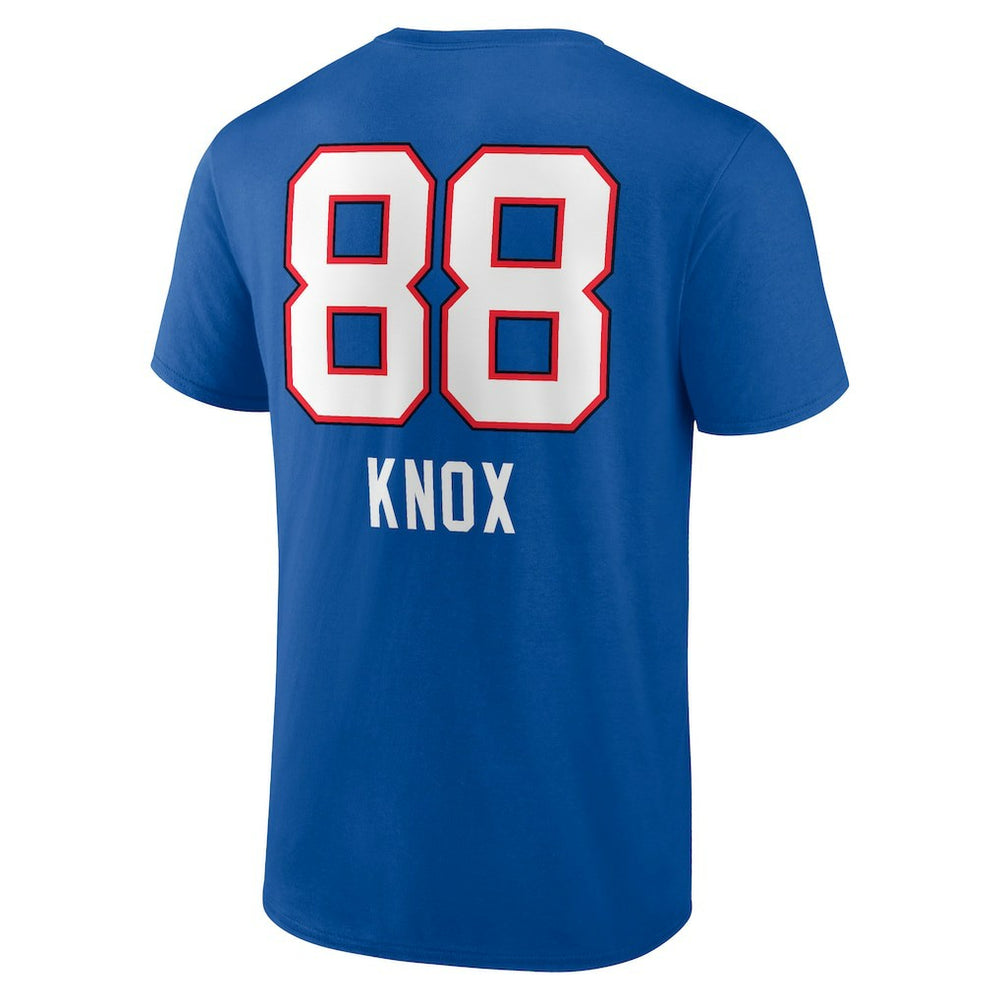 Buffalo Bills  Dawson Knox  Team Wordmark Player Name & Number T-Shirt