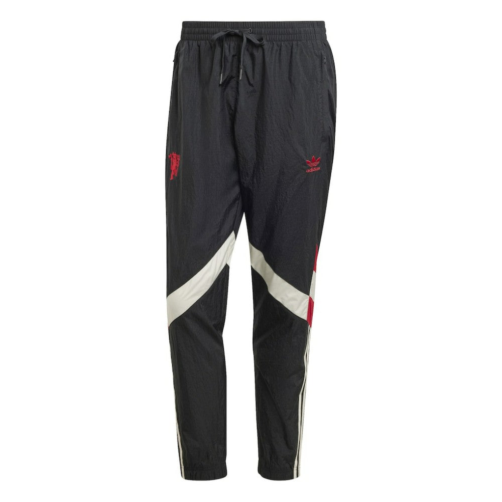 Manchester United Originals Lifestyler Track Pants Black - Adidas