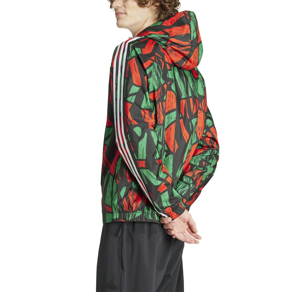 Arsenal x Labrum London 2024/25 Seasonal Full-Zip Hoodie Windbreaker Black - Adidas