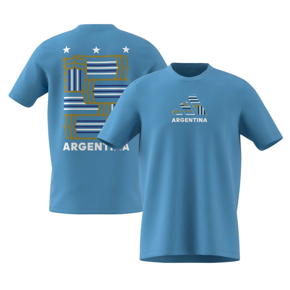 Argentina National Team Fan T-Shirt Blue - Adidas