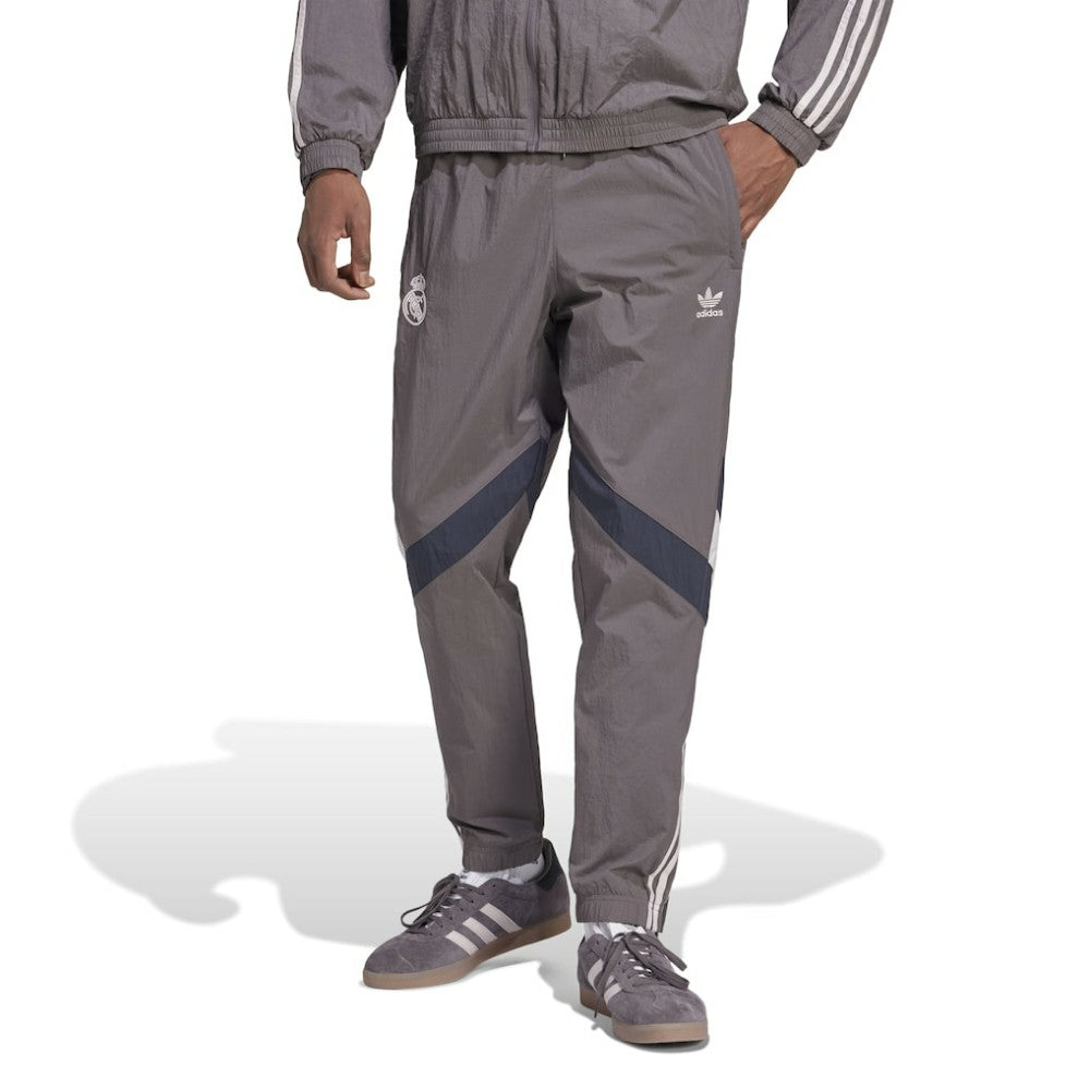 Real Madrid Originals Lifestyler Track Pants Charcoal - Adidas