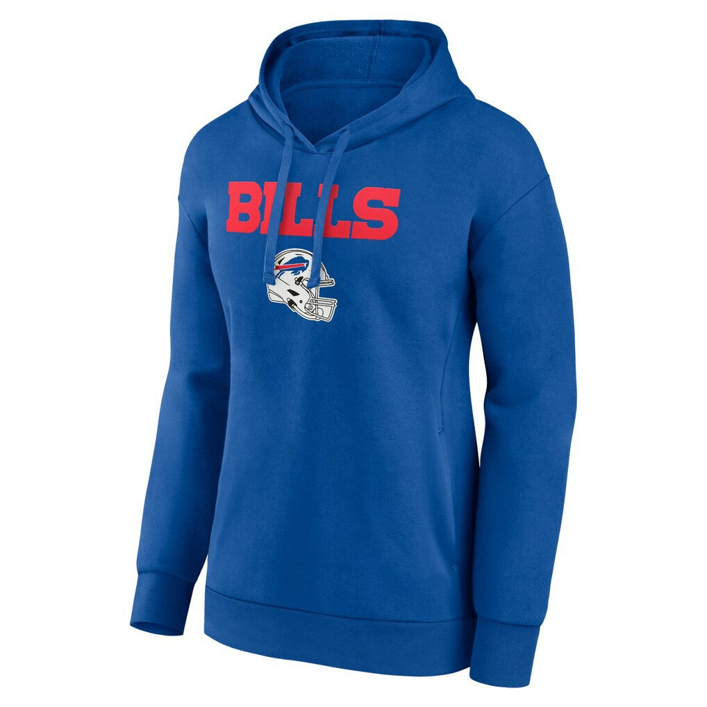 Buffalo Bills  Damar Hamlin  Women's Team Wordmark Player Name & Number Pullover Hoodie