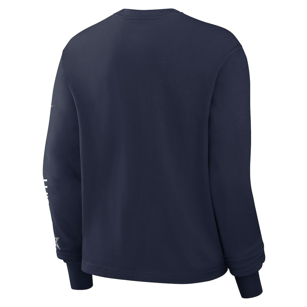 Dallas Cowboys Nike Women's Boxy Long Sleeve T-Shirt