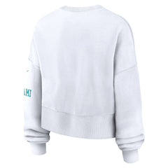 Miami Dolphins Nike Women's Oversized Pullover Sweatshirt