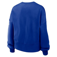Dallas Cowboys Nike Women's Oversized Rewind Pullover Sweatshirt