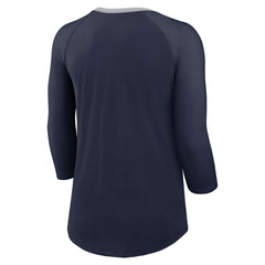 Seattle Seahawks Nike Women's 3/4 Sleeve Raglan Fashion Top