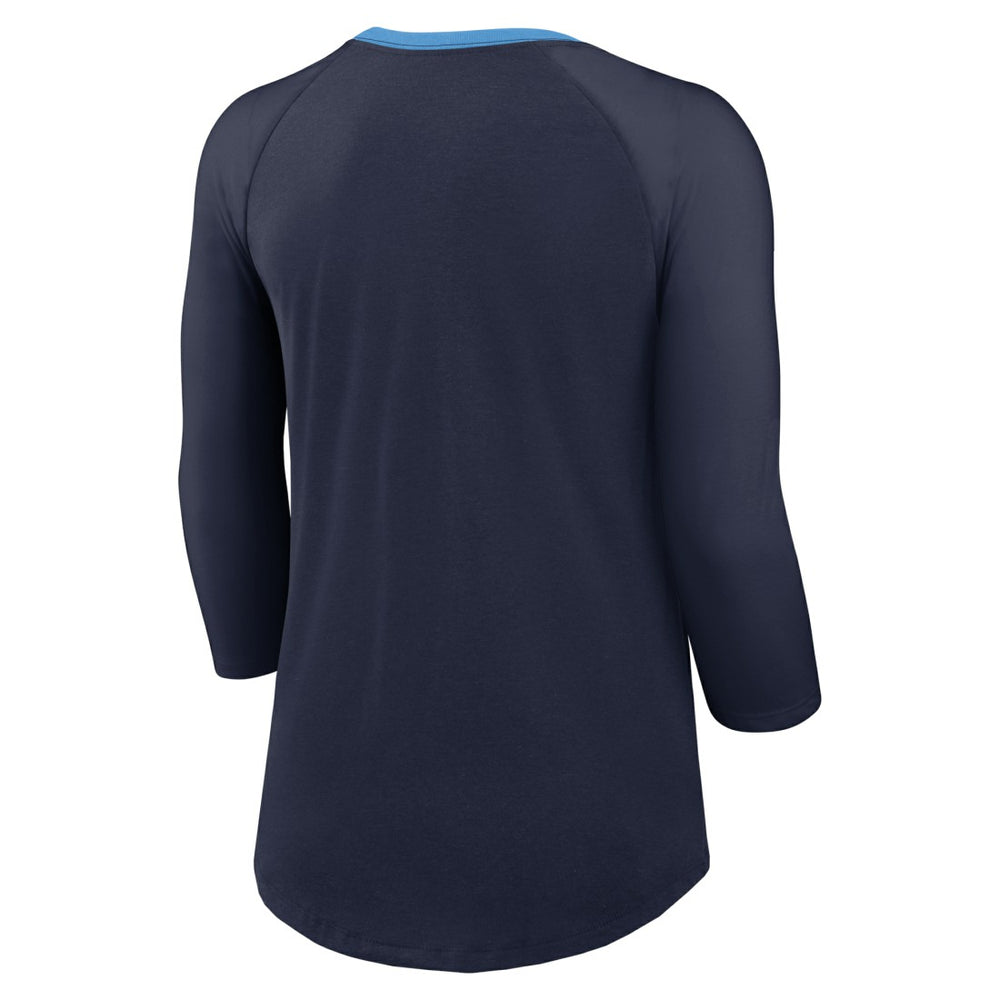 Tennessee Titans Nike Women's 3/4 Sleeve Raglan Fashion Top