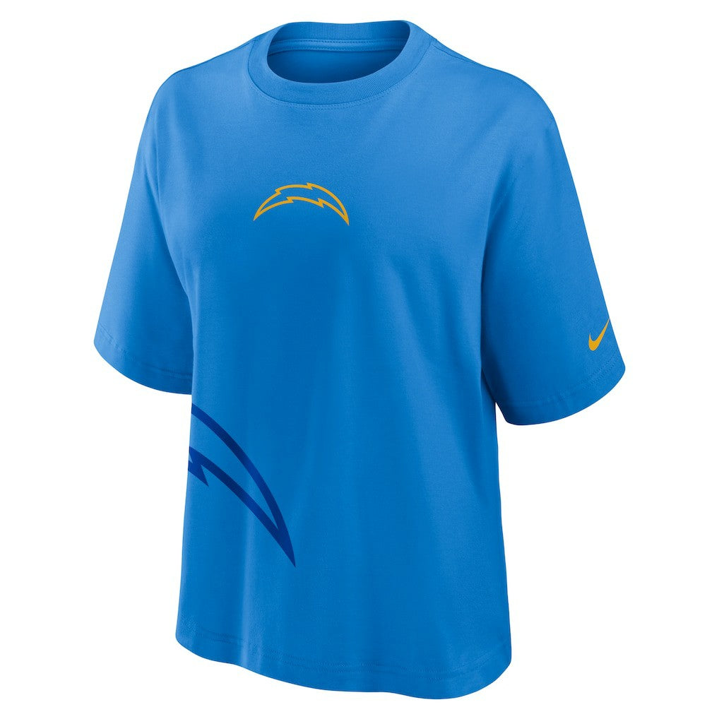 Los Angeles Chargers Nike Women's Boxy T-Shirt