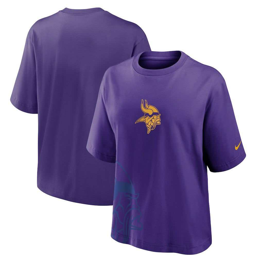 Minnesota Vikings Nike Women's Boxy T-Shirt