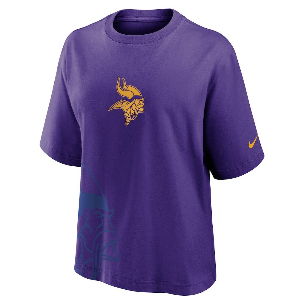 Minnesota Vikings Nike Women's Boxy T-Shirt