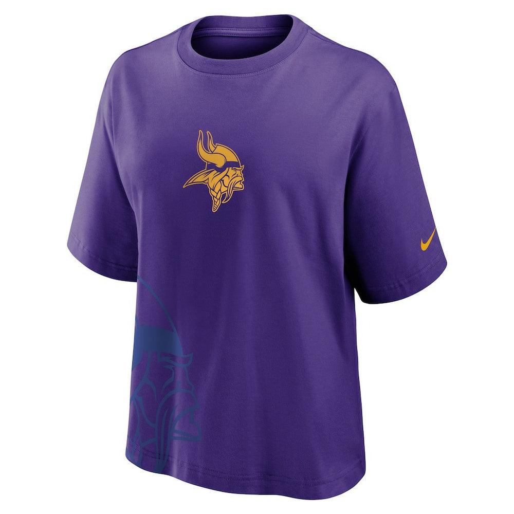 Minnesota Vikings Nike Women's Boxy T-Shirt