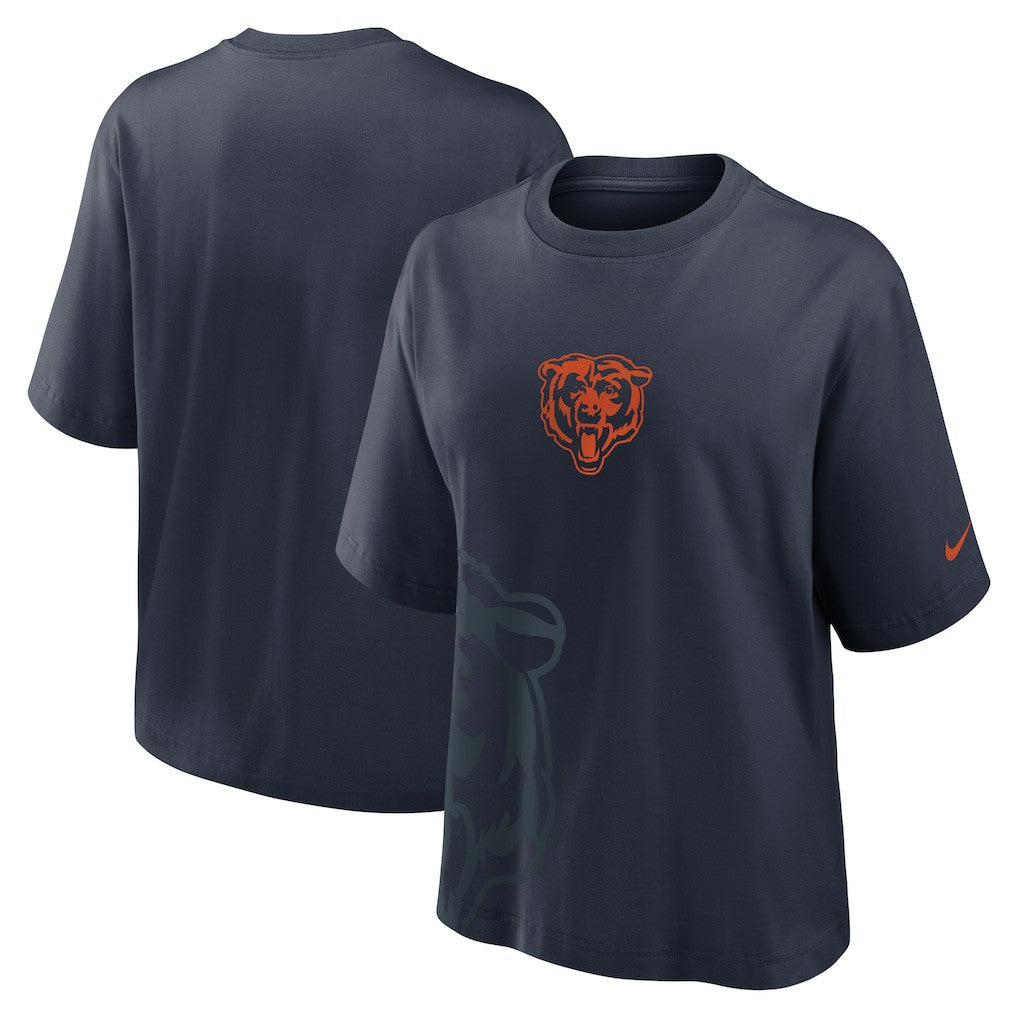 Chicago Bears Nike Women's Boxy T-Shirt