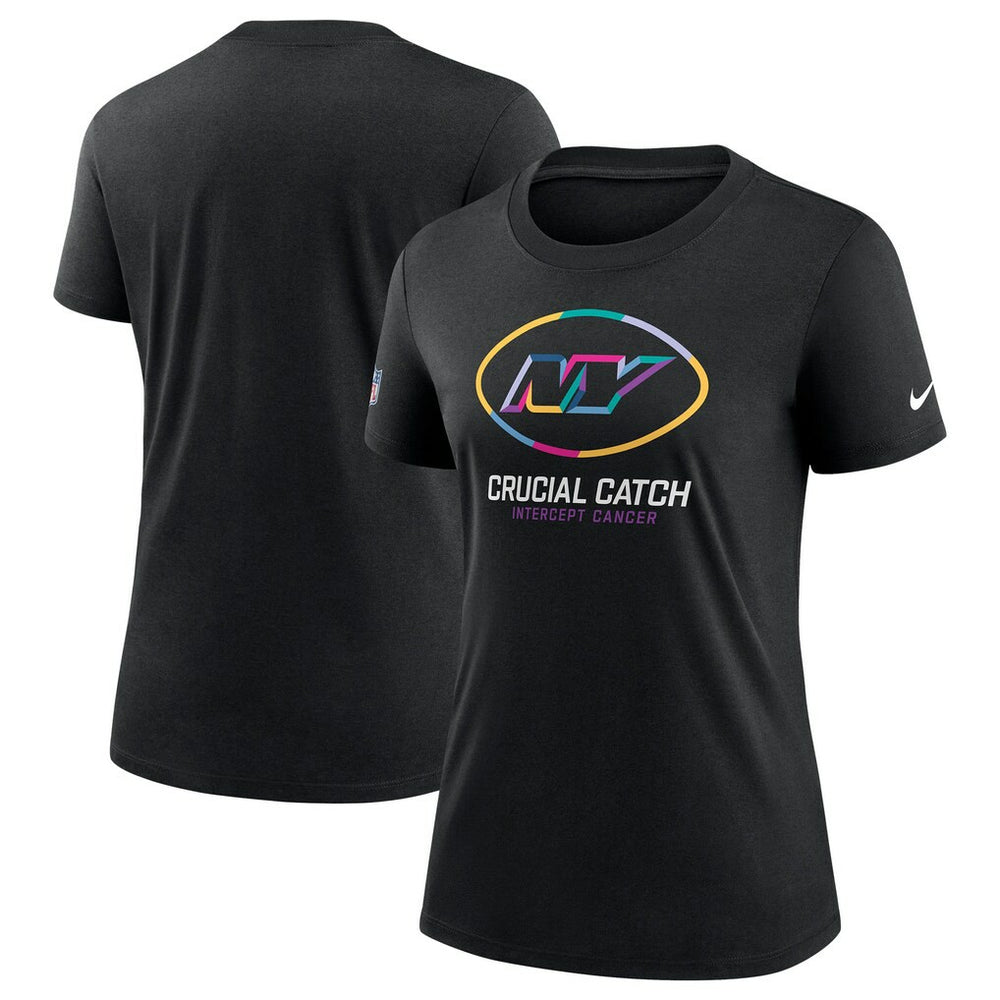 New York Jets Nike Women's 2024 NFL Crucial Catch Tri-Blend T-Shirt