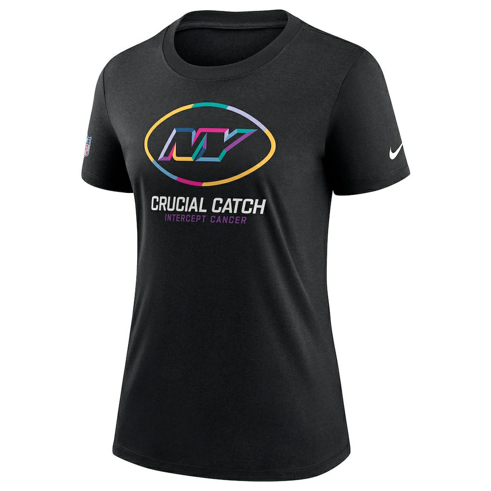 New York Jets Nike Women's 2024 NFL Crucial Catch Tri-Blend T-Shirt