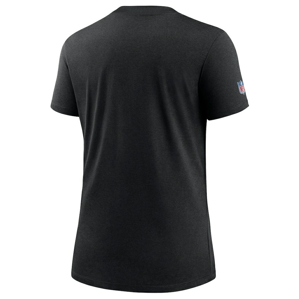Carolina Panthers Nike Women's 2024 NFL Crucial Catch Tri-Blend T-Shirt