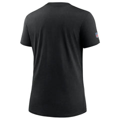 Carolina Panthers Nike Women's 2024 NFL Crucial Catch Tri-Blend T-Shirt