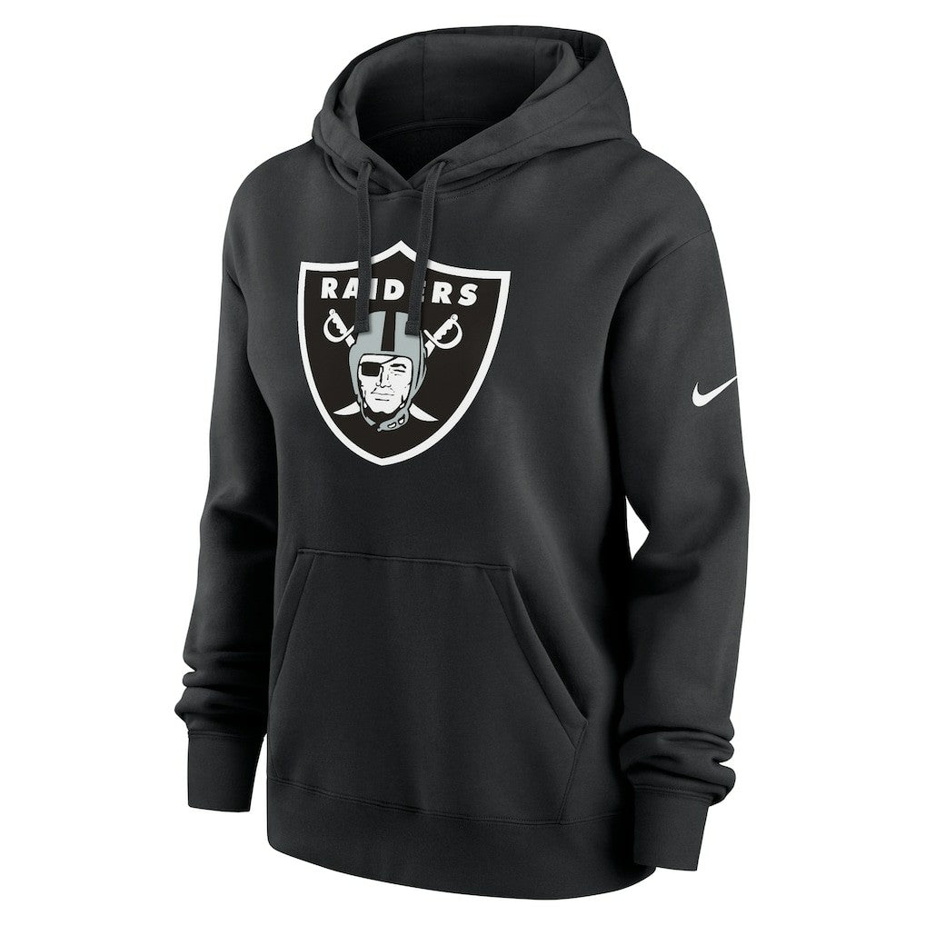 Las Vegas Raiders Nike Women's Club Fleece Hoodie