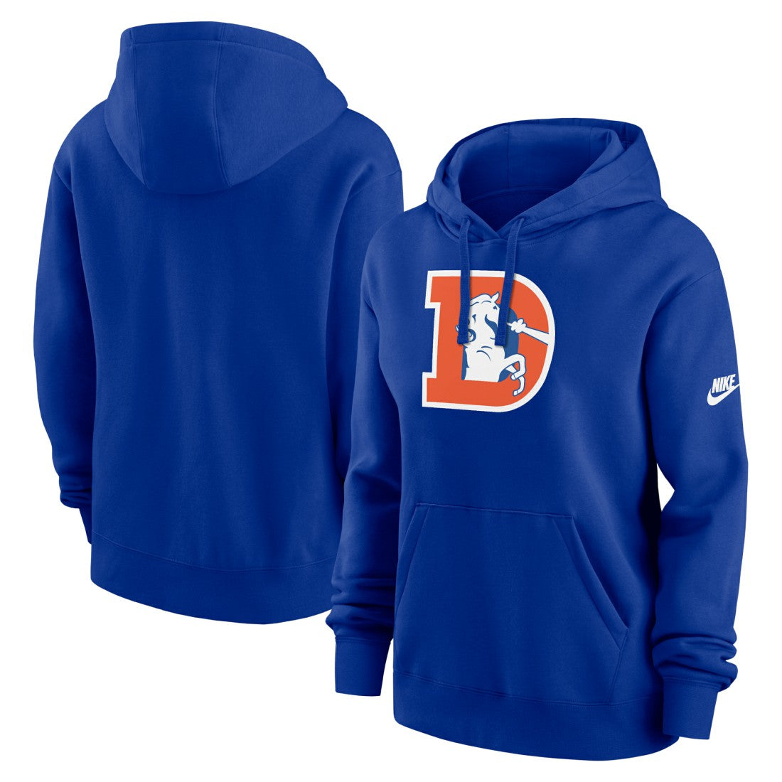 Denver Broncos Nike Women's Club Fleece Hoodie