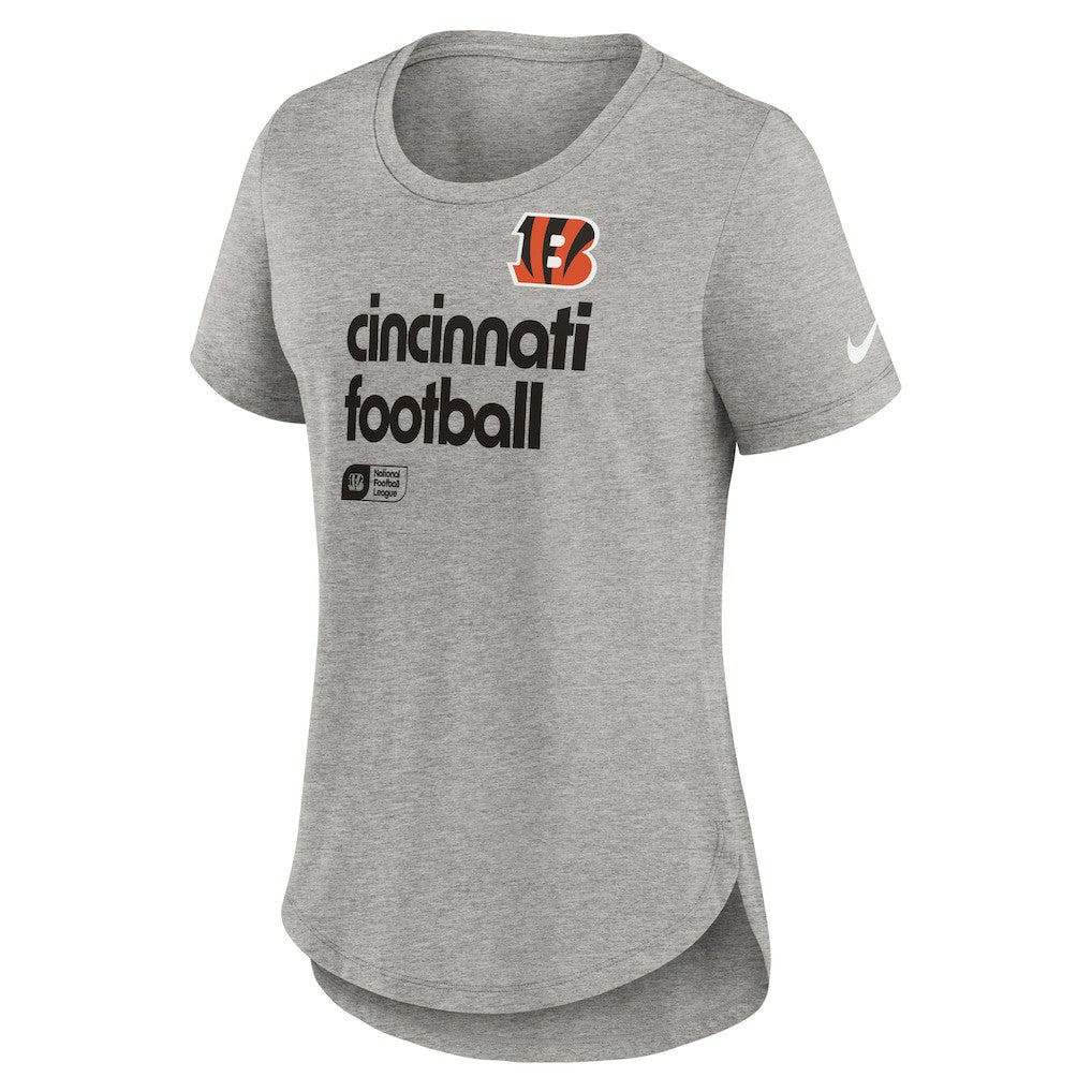 Cincinnati Bengals Nike Women's Team Shout-Out Tri-Blend T-Shirt