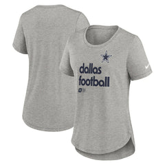 Dallas Cowboys Nike Women's Team Shout-Out Tri-Blend T-Shirt