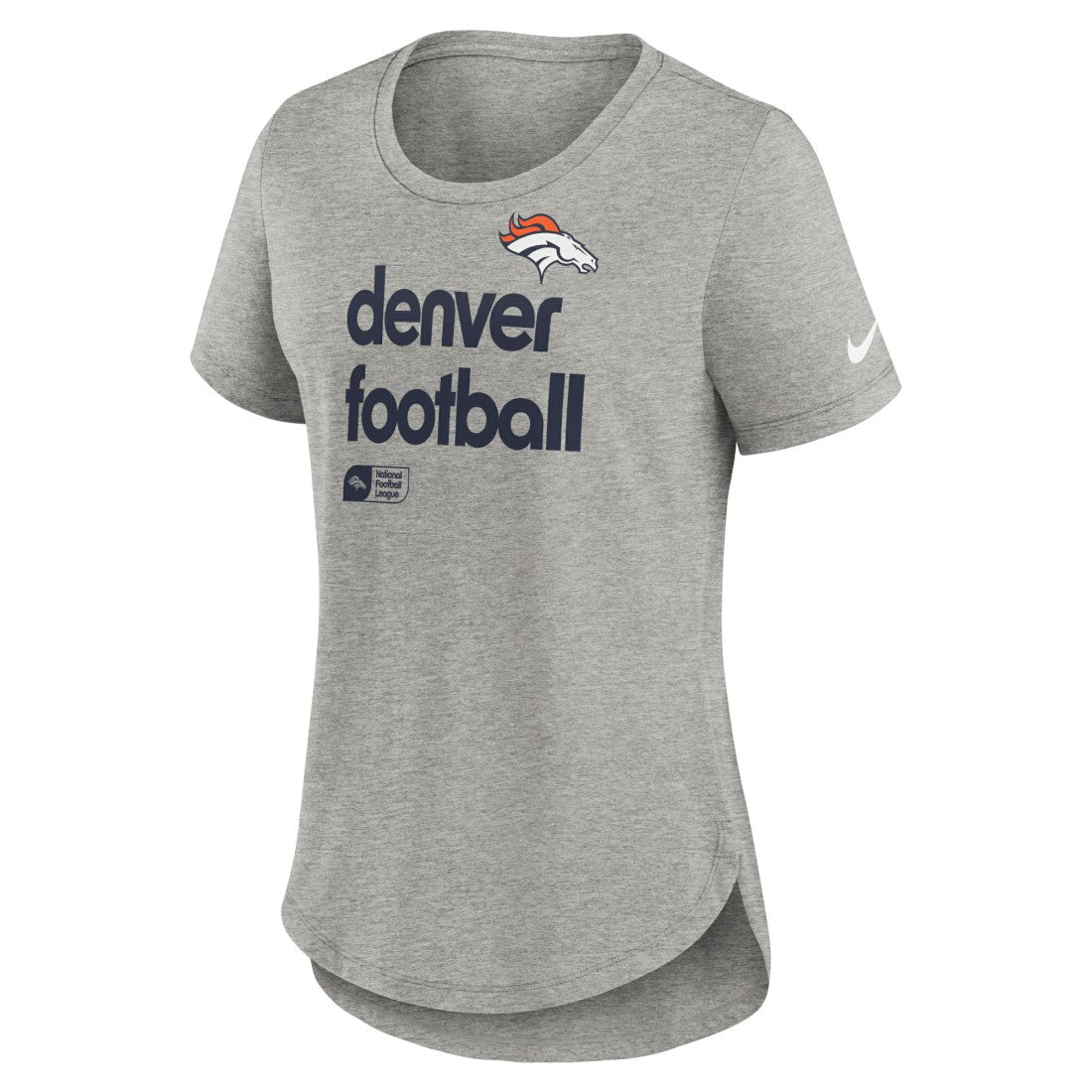 Denver Broncos Nike Women's Team Shout-Out Tri-Blend T-Shirt