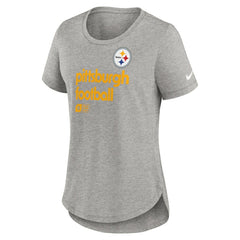 Pittsburgh Steelers Nike Women's Team Shout-Out Tri-Blend T-Shirt