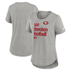 San Francisco 49ers Nike Women's Team Shout-Out Tri-Blend T-Shirt
