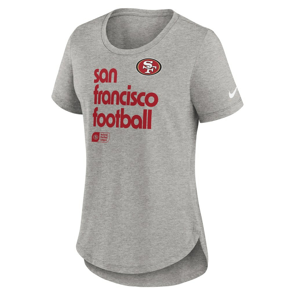 San Francisco 49ers Nike Women's Team Shout-Out Tri-Blend T-Shirt