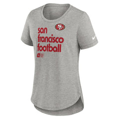 San Francisco 49ers Nike Women's Team Shout-Out Tri-Blend T-Shirt