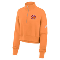 Tampa Bay Buccaneers Nike Women's Rewind Phoenix Half-Zip Sweatshirt
