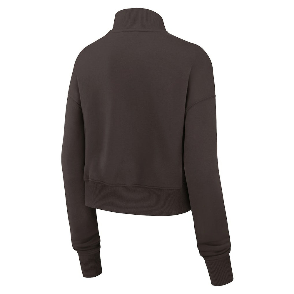 Cleveland Browns Nike Women's Rewind Phoenix Half-Zip Sweatshirt