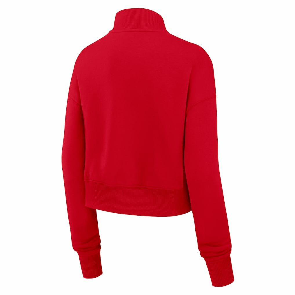 San Francisco 49ers Nike Women's Rewind Phoenix Half-Zip Sweatshirt
