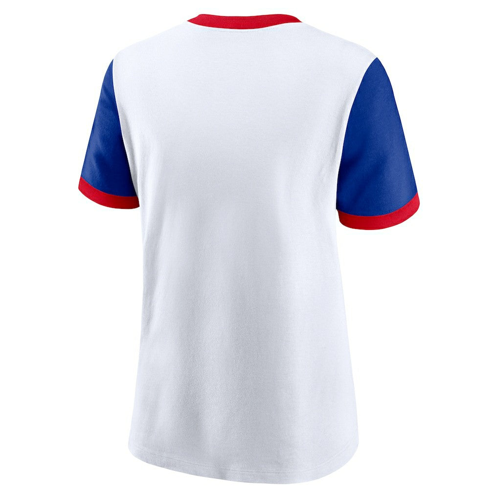 Buffalo Bills Nike Women's Rewind Ringer T-Shirt