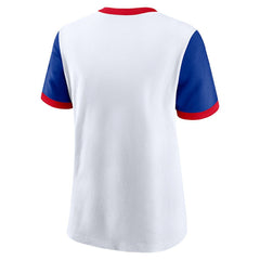 Buffalo Bills Nike Women's Rewind Ringer T-Shirt