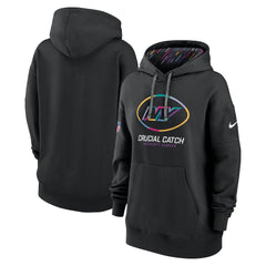 New York Jets Nike Women's 2024 NFL Crucial Catch Club Pullover Hoodie