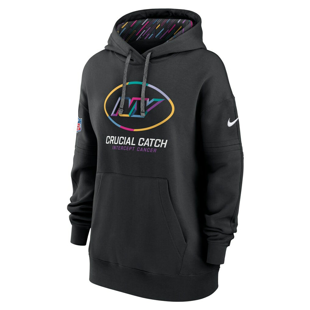 New York Jets Nike Women's 2024 NFL Crucial Catch Club Pullover Hoodie