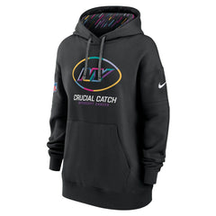 New York Jets Nike Women's 2024 NFL Crucial Catch Club Pullover Hoodie