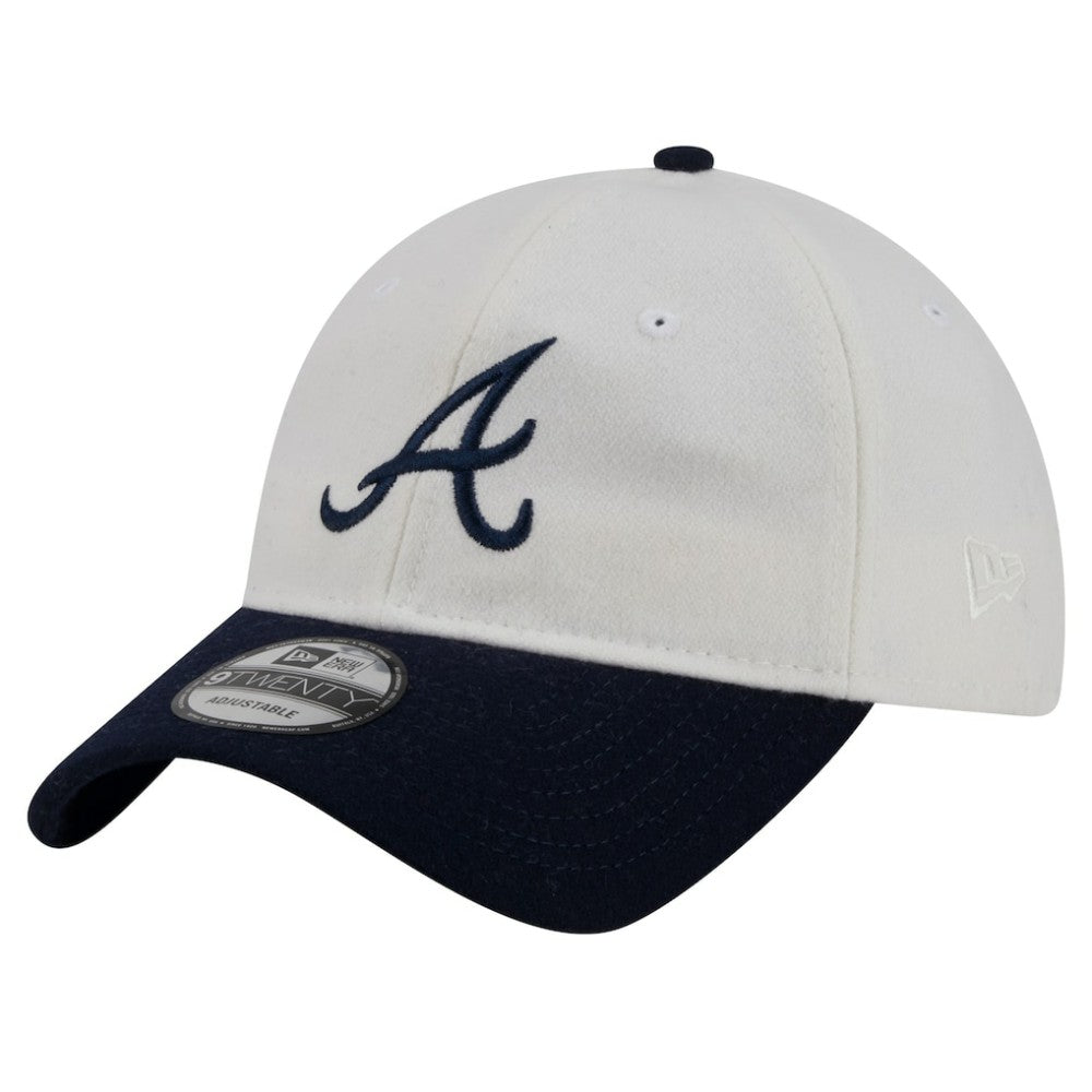 Atlanta Braves New Era Leather Strap 9TWENTY Adjustable Hat | MLB US