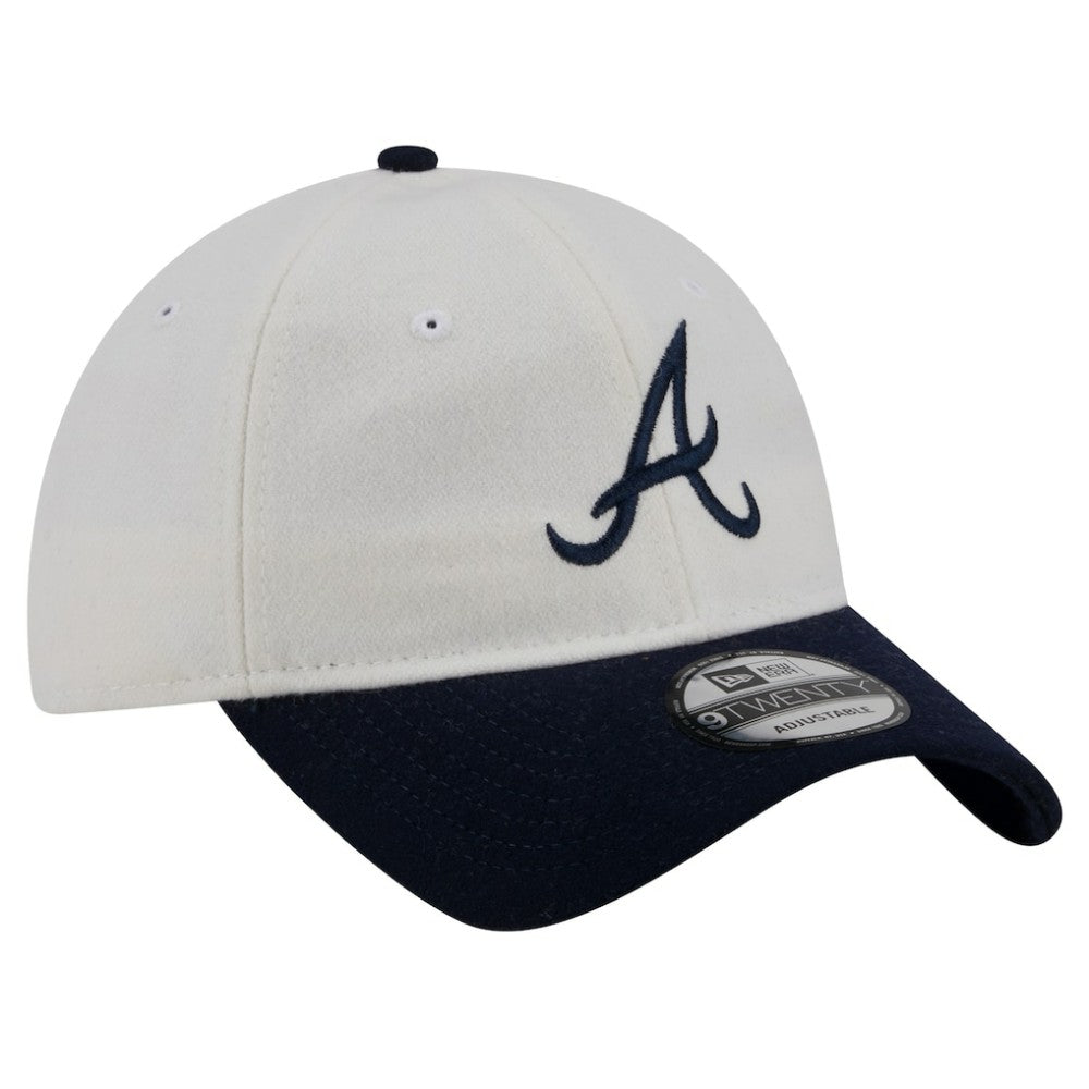 Atlanta Braves New Era Leather Strap 9TWENTY Adjustable Hat | MLB US