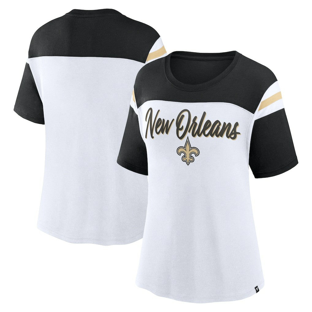 New Orleans Saints Fanatics Women's Cheer Chant Fashion Crop Top