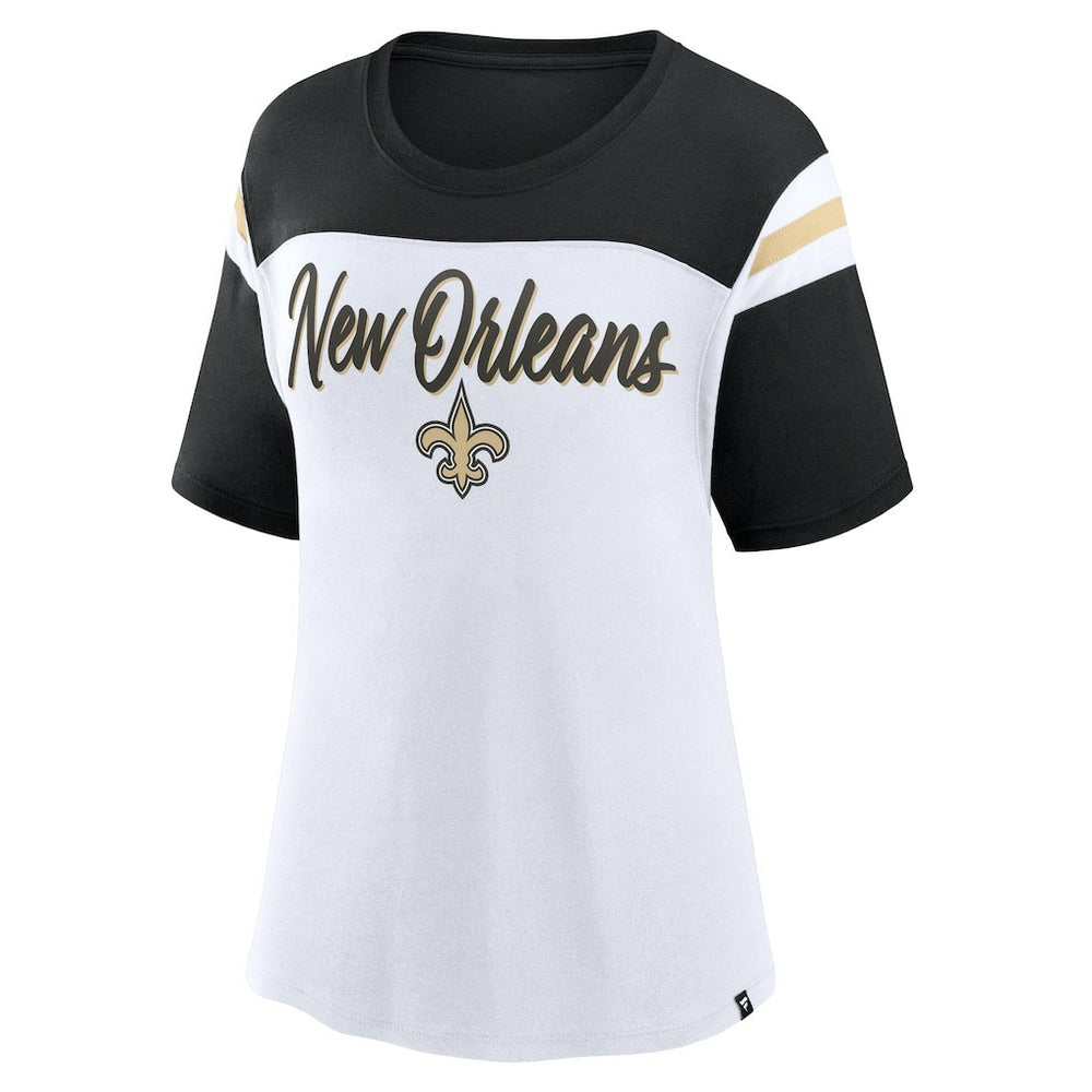 New Orleans Saints Fanatics Women's Cheer Chant Fashion Crop Top