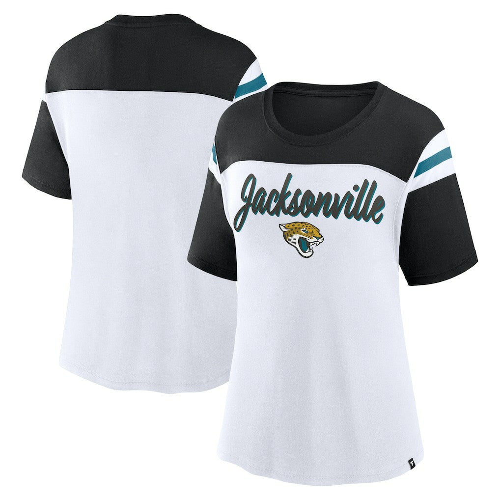 Jacksonville Jaguars Fanatics Women's Cheer Chant Fashion Crop Top