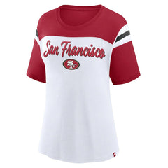 San Francisco 49ers Fanatics Women's Cheer Chant Fashion Crop Top
