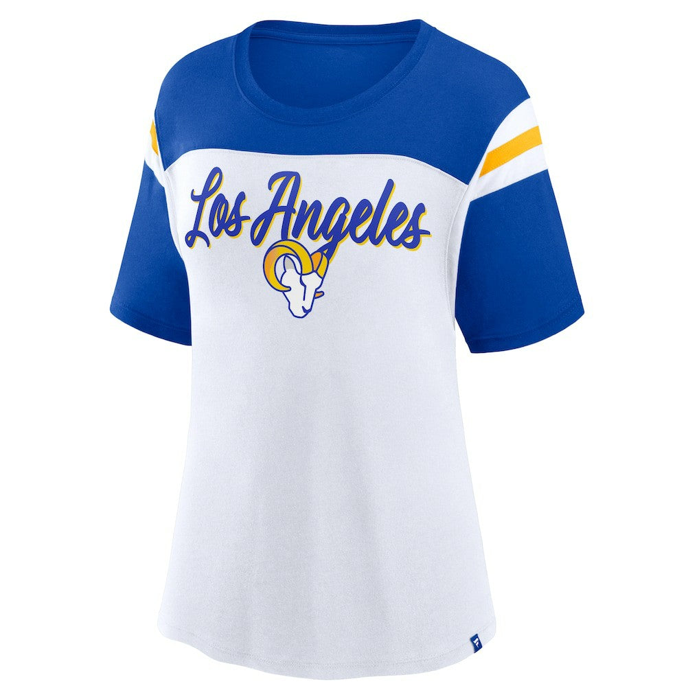 Los Angeles Rams Fanatics Women's Cheer Chant Fashion Crop Top