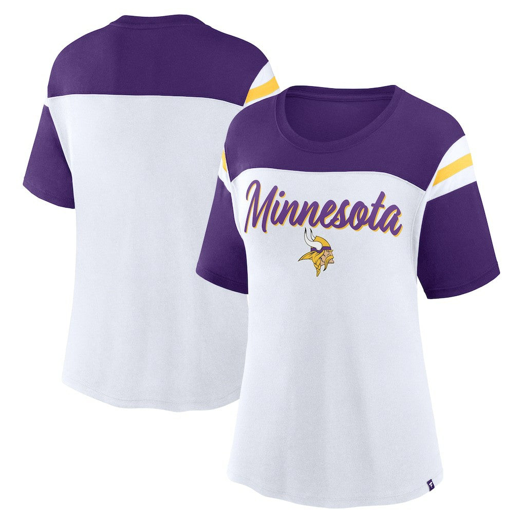Minnesota Vikings Fanatics Women's Cheer Chant Fashion Crop Top
